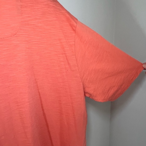 Tommy Bahama Mens Pima Cotton Slub Knit Polo Shirt Coral Golf Resort Colorful XL - Picture 11 of 13